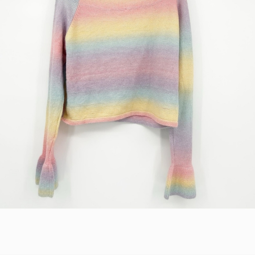 DOLLSKIILL NWOT 💗 SUGAR THRILLZ Pastel Rainbow knit sweater 3X - Picture 6 of 6